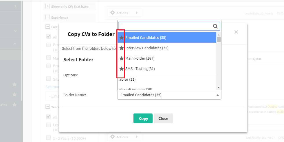 Talentera Applicant Tracking System
