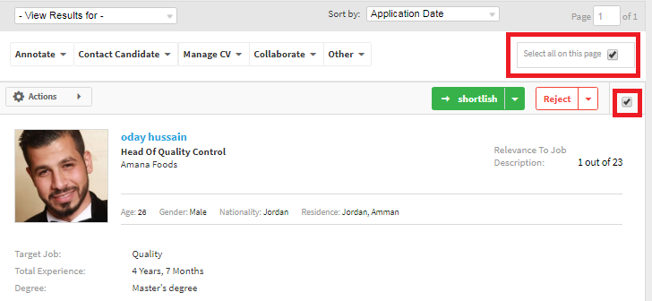 Talentera Applicant Tracking System