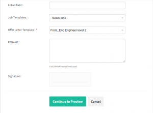 Talentera Applicant Tracking System