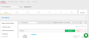 Talentera Applicant Tracking System