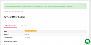 Talentera Applicant Tracking System