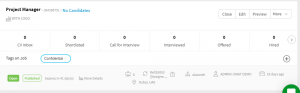 Talentera Applicant Tracking System